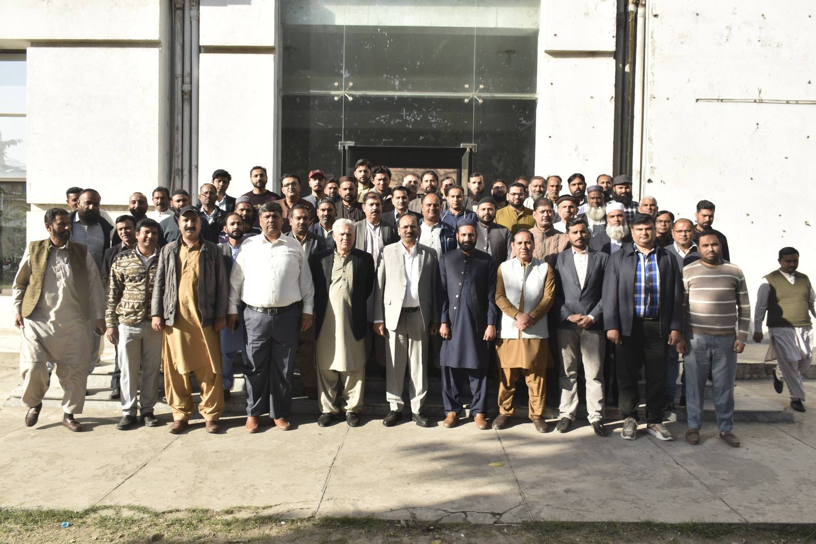 Vice Chancellor UET Prof. Dr. Shahid Munir (TI) is presiding over Annual General Body Meeting of UET Ministerial Staff Association.
