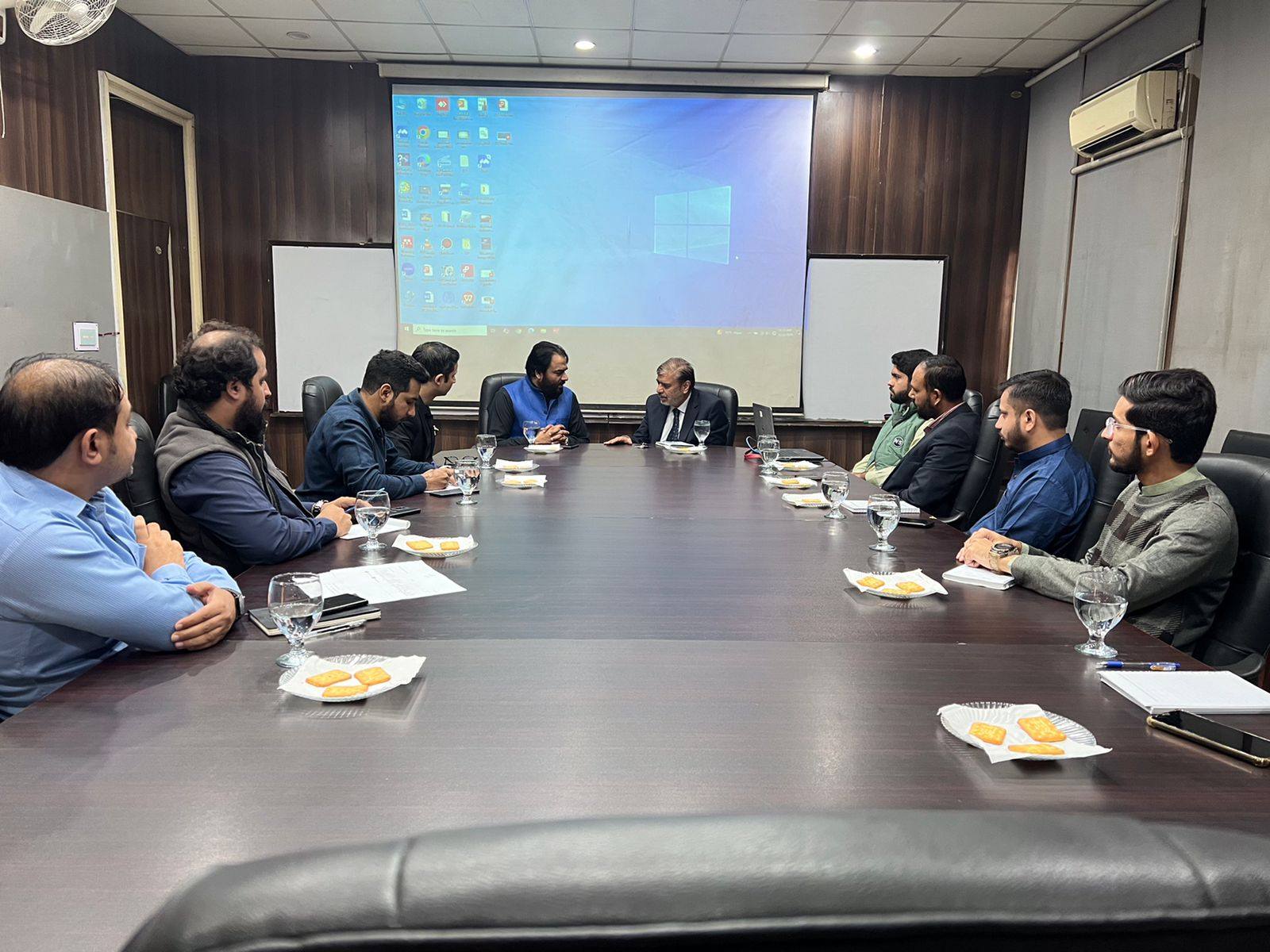 DR WAQAR MEETING