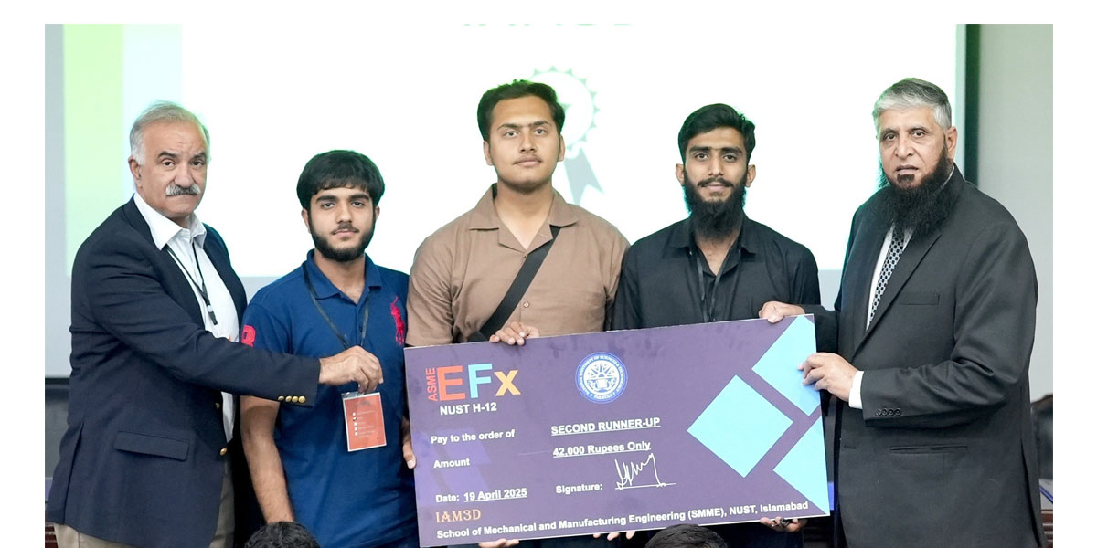 UET Mechanical New Campus Shines with 3rd Position at EFX Competition, NUST!
